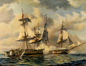 USS Constitution vs HMS Guerriere